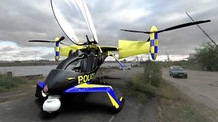 Police Personal Aircraft Concept