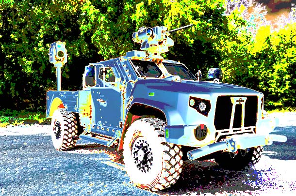 Military Jeep Laser