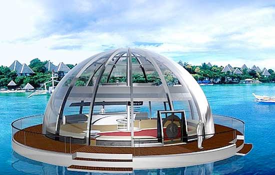 Future Solar Home on Water